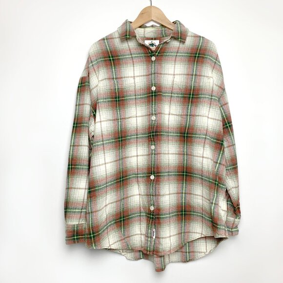 Roots x alder Oversized Flannel Shirt (#2) - Picture 1 of 4